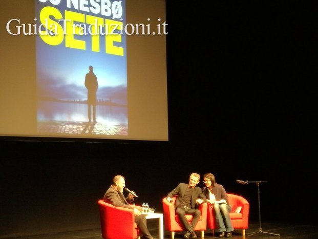 Jo Nesbo presenta SETE (Einaudi) con Carlo Lucarelli - Aspettando Tempo di Libri