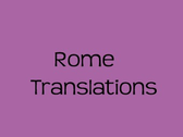 Interpreter Translator Rome