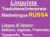 Linguista-traduttore/interprete russo